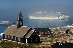 Kreuzfahrtschiff, Ilulissat · Diskobucht, Grönland